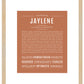 Jaylene | Name Art Print