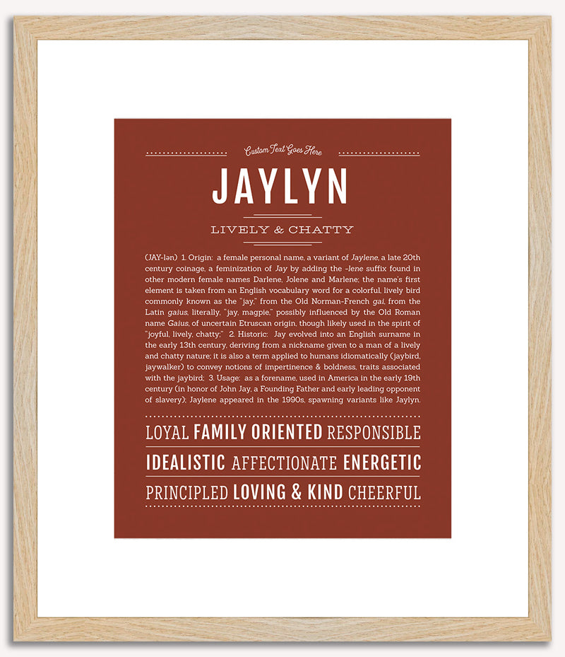 Jaylyn | Name Art Print