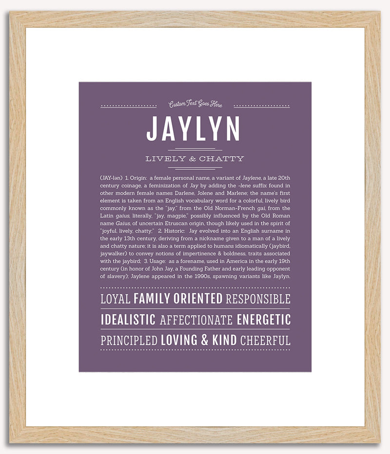 Jaylyn | Name Art Print