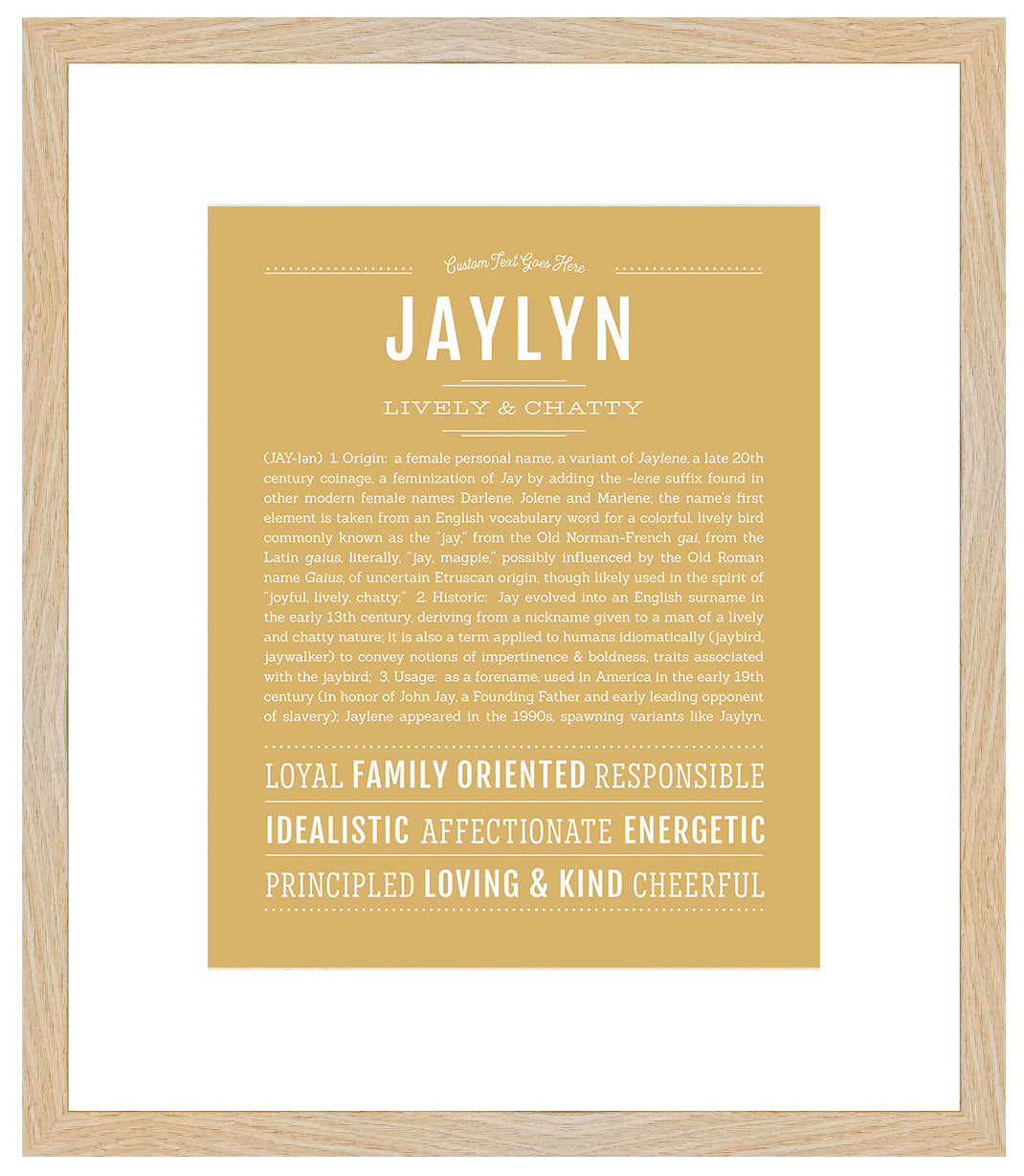 Jaylyn | Name Art Print