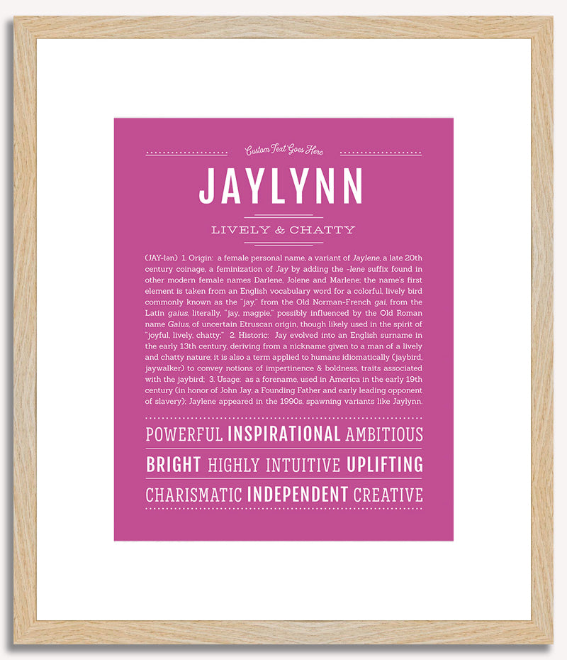 Jaylynn | Name Art Print