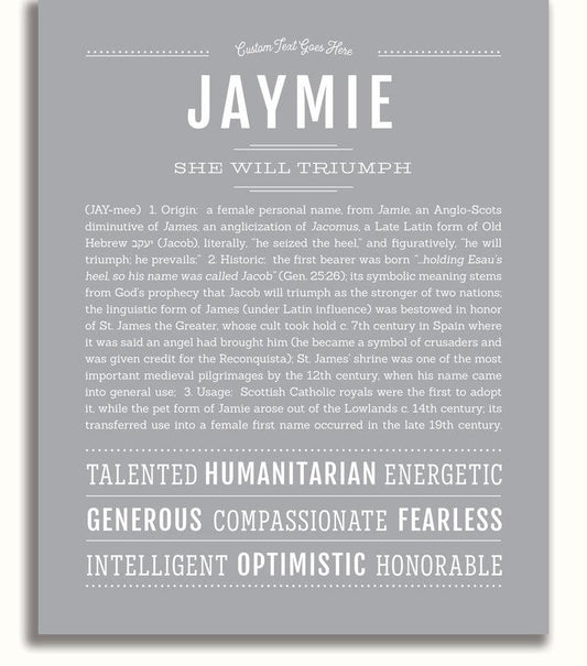 Frame Options | Light Gray | No Frame