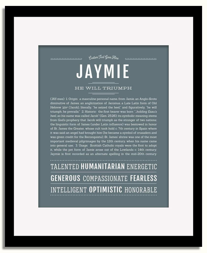 Frame Options | Night Rendezvous | Black Frame, Matted