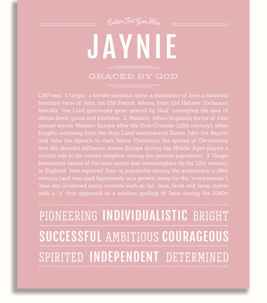 Frame Options | Dusty Rose | No Frame