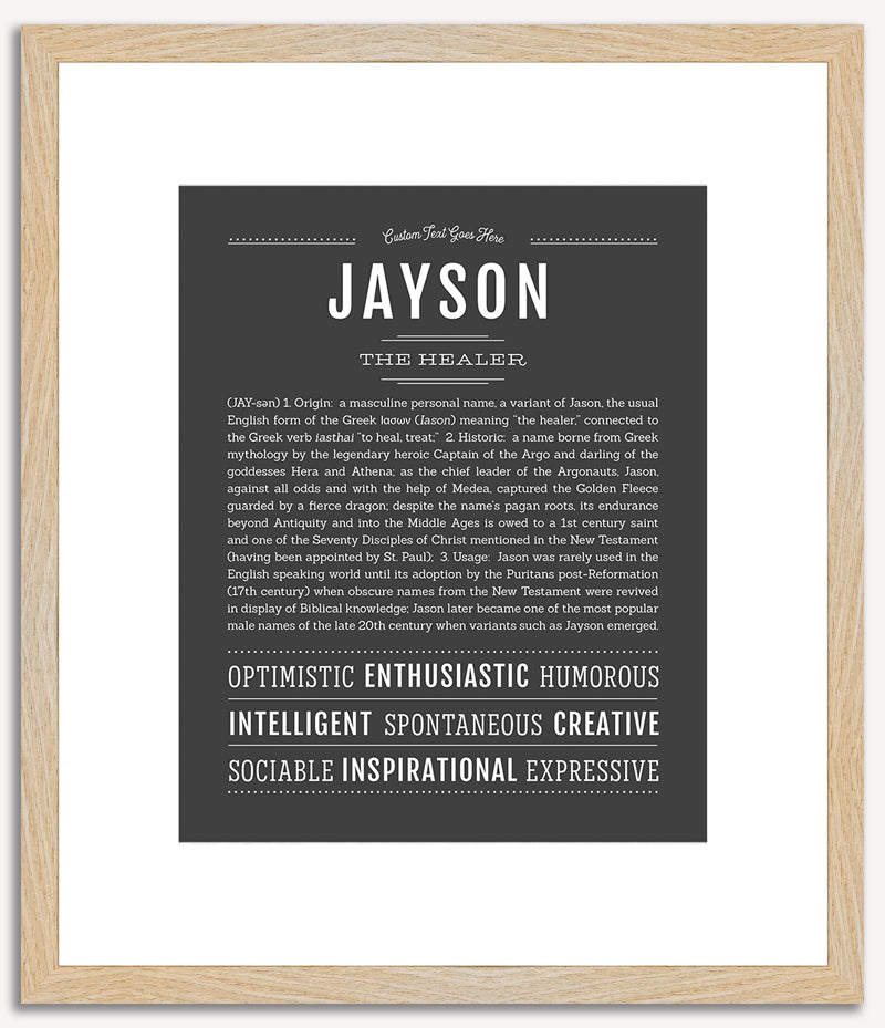 Jayson | Name Art Print