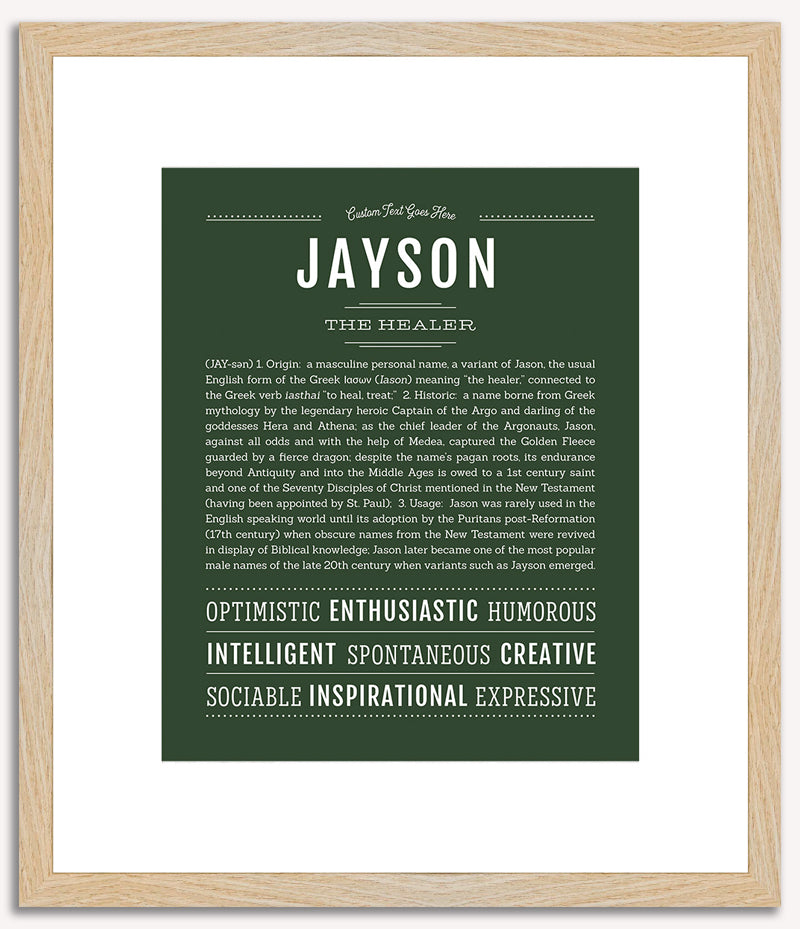 Jayson | Name Art Print