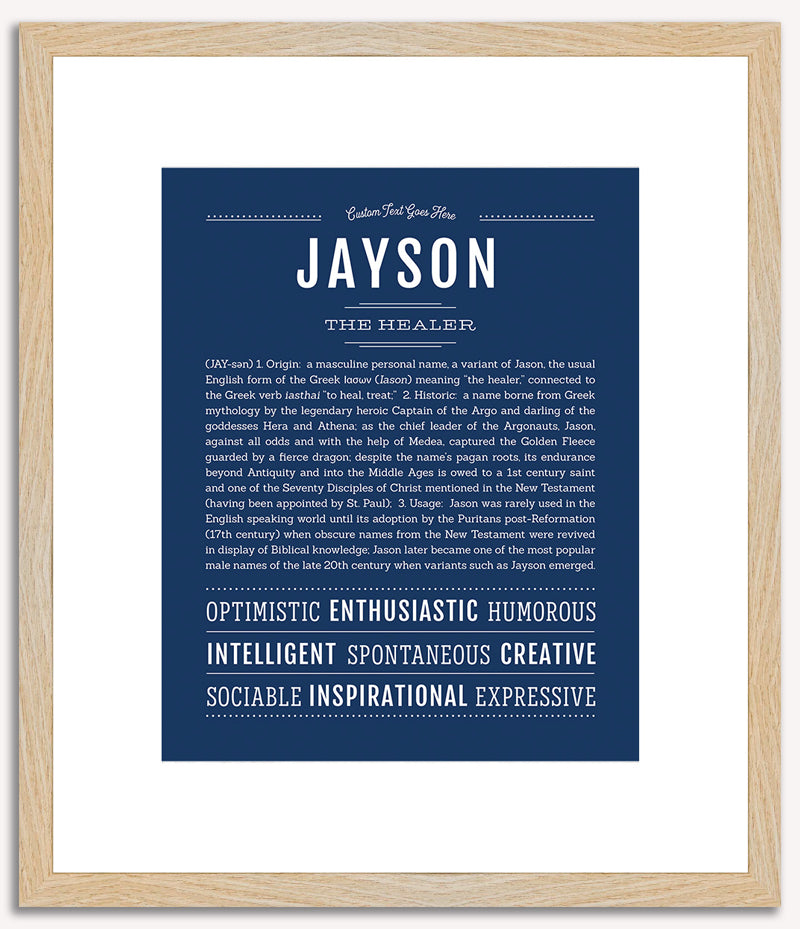 Jayson | Name Art Print