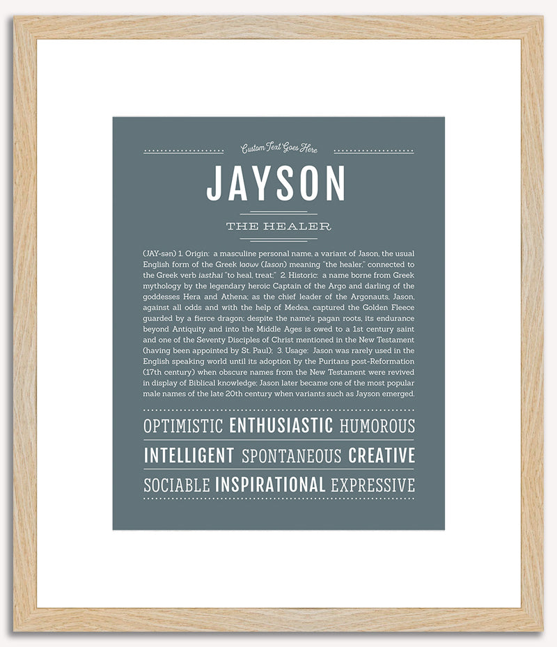 Jayson | Name Art Print