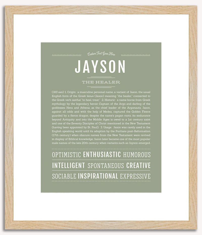 Jayson | Name Art Print