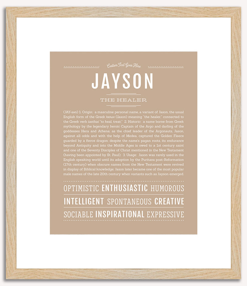 Jayson | Name Art Print