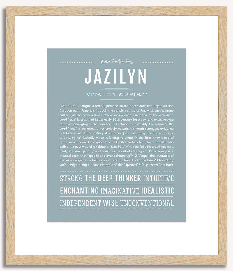 Jazilyn | Name Art Print