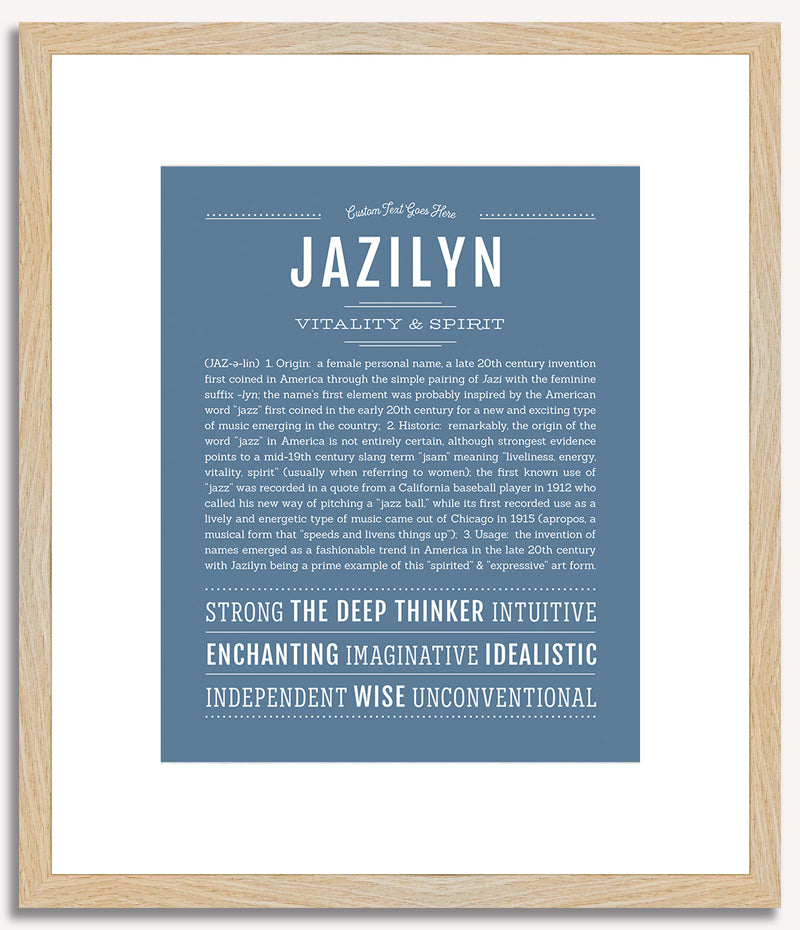 Jazilyn | Name Art Print