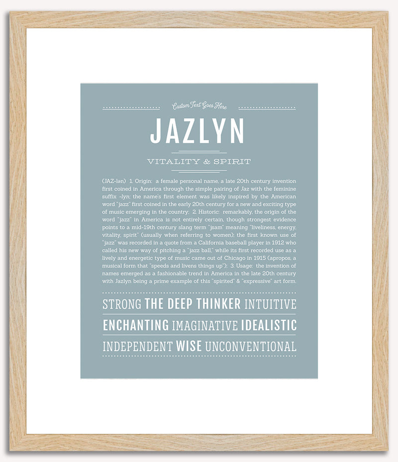 Jazlyn | Name Art Print