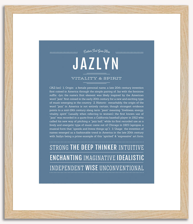 Jazlyn | Name Art Print