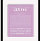 Frame Options | Lilac | Black Frame, Matted