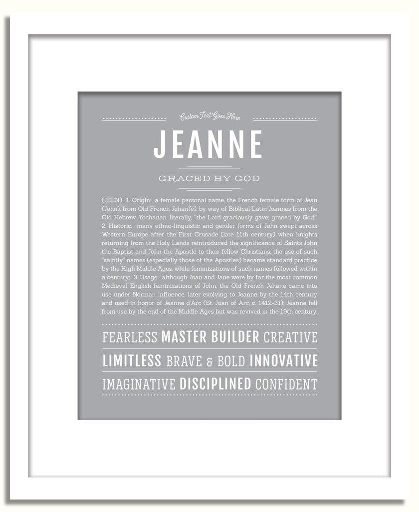 Frame Options | Light Gray | White Frame, Matted