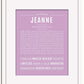 Frame Options | Lilac | White Frame, Matted