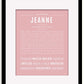 Frame Options | Dusty Rose | Black Frame, Matted