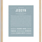 Jedsyn | Name Art Print