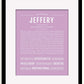 Frame Options | Lilac | Black Frame, Matted