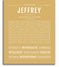 Jeffrey Name Art Print Name Stories Jeffrey Name Art Print Name Stories