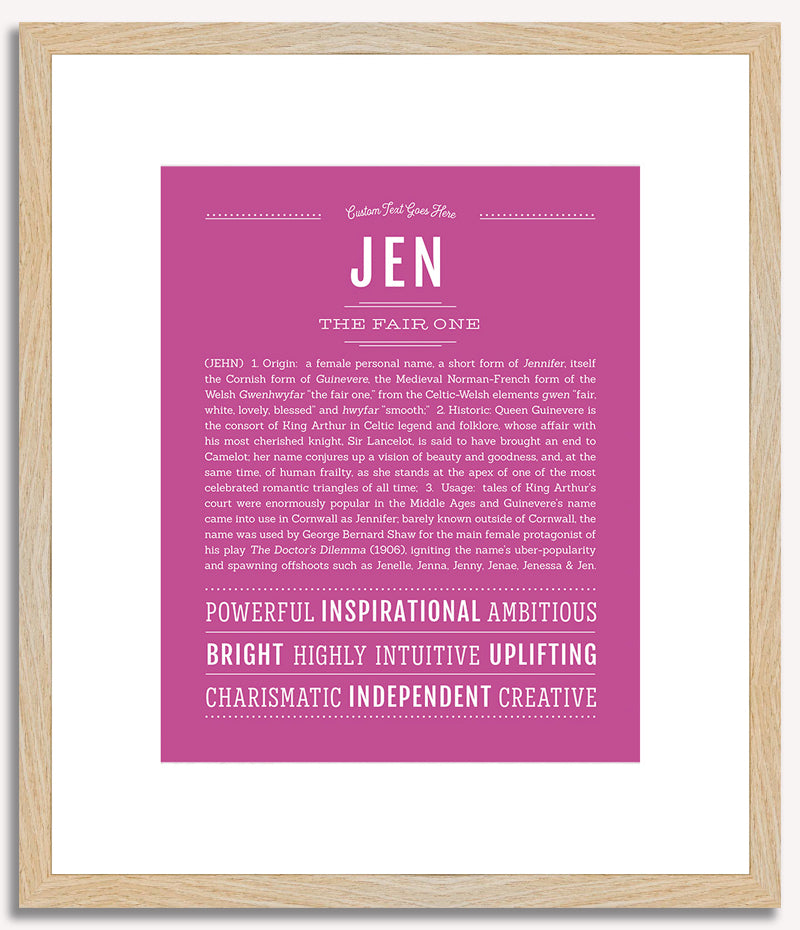 Jen | Name Art Print