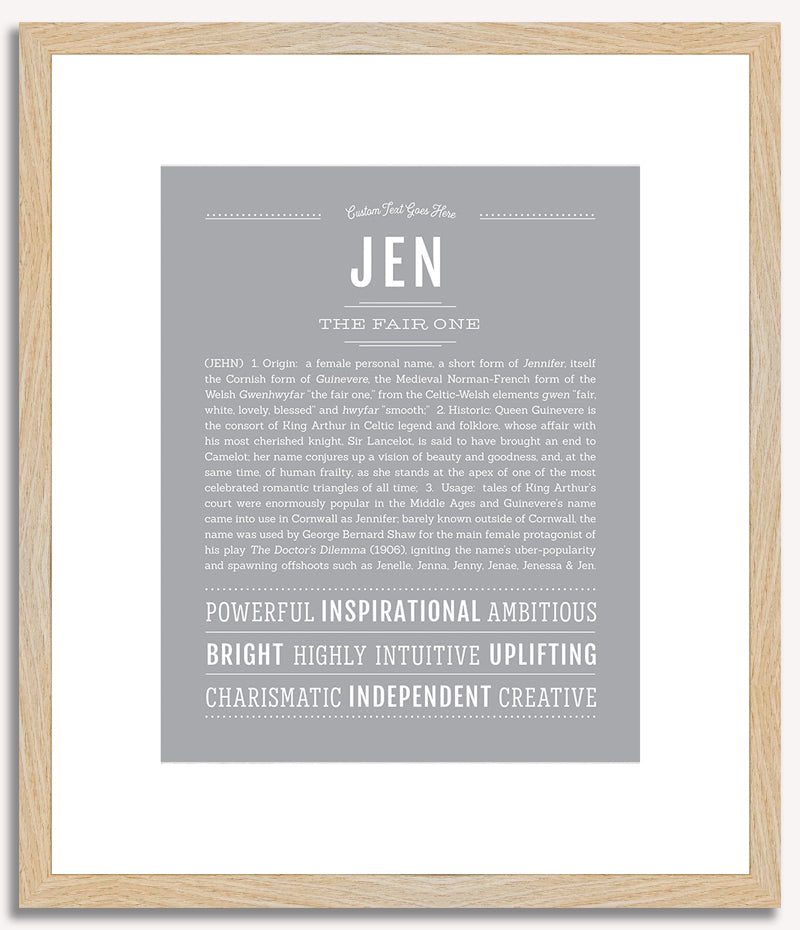 Jen | Name Art Print