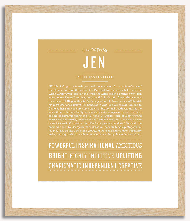 Jen | Name Art Print