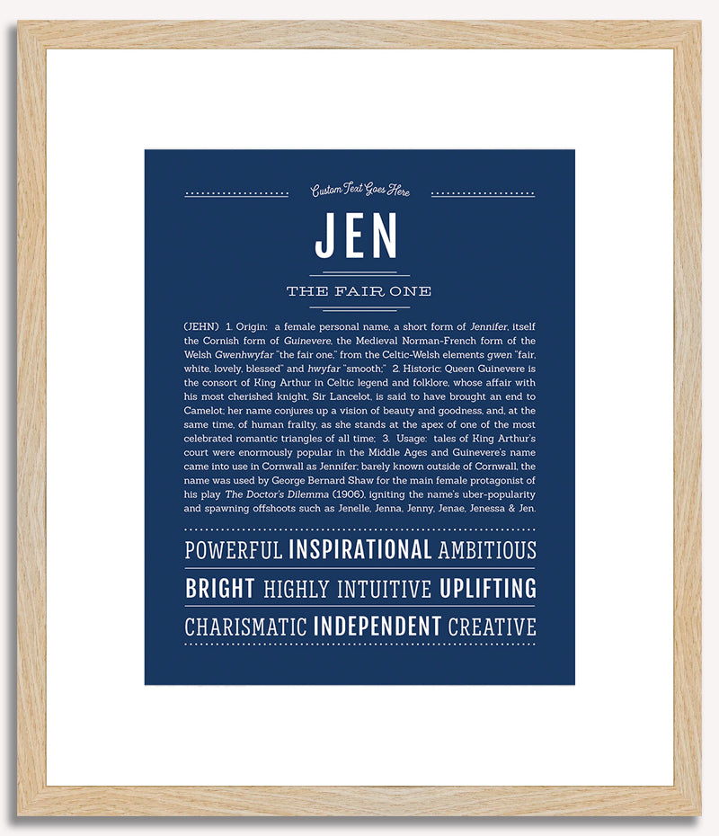 Jen | Name Art Print