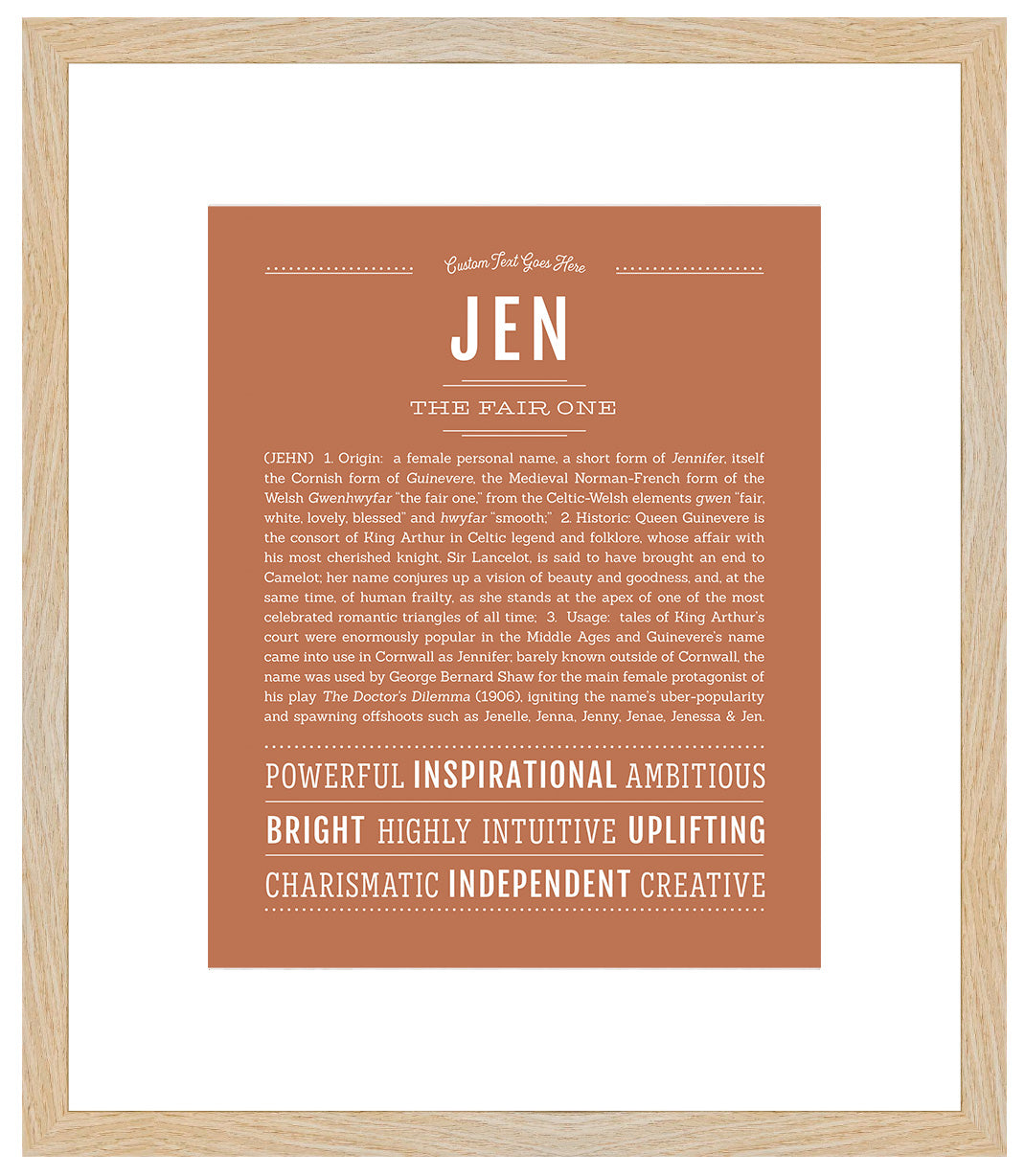 Jen | Name Art Print