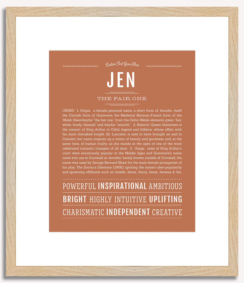 Jen | Name Art Print