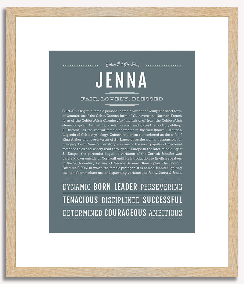 Jenna | Name Art Print