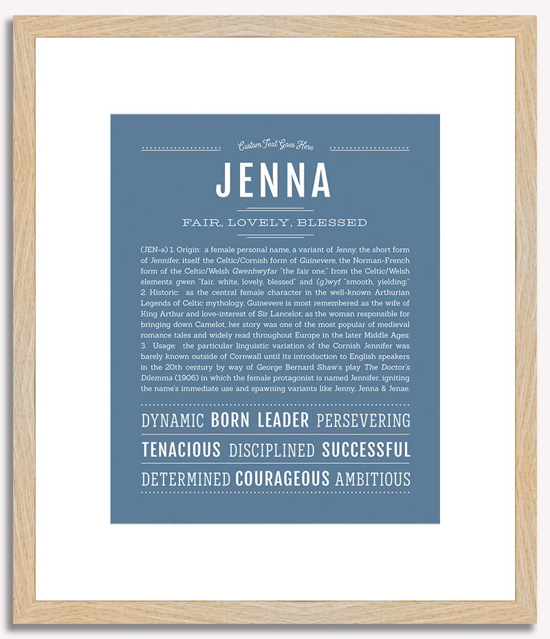 Jenna | Name Art Print