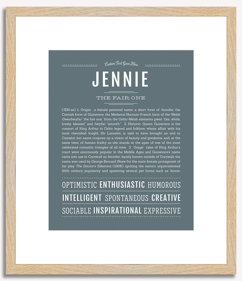 Jennie | Name Art Print