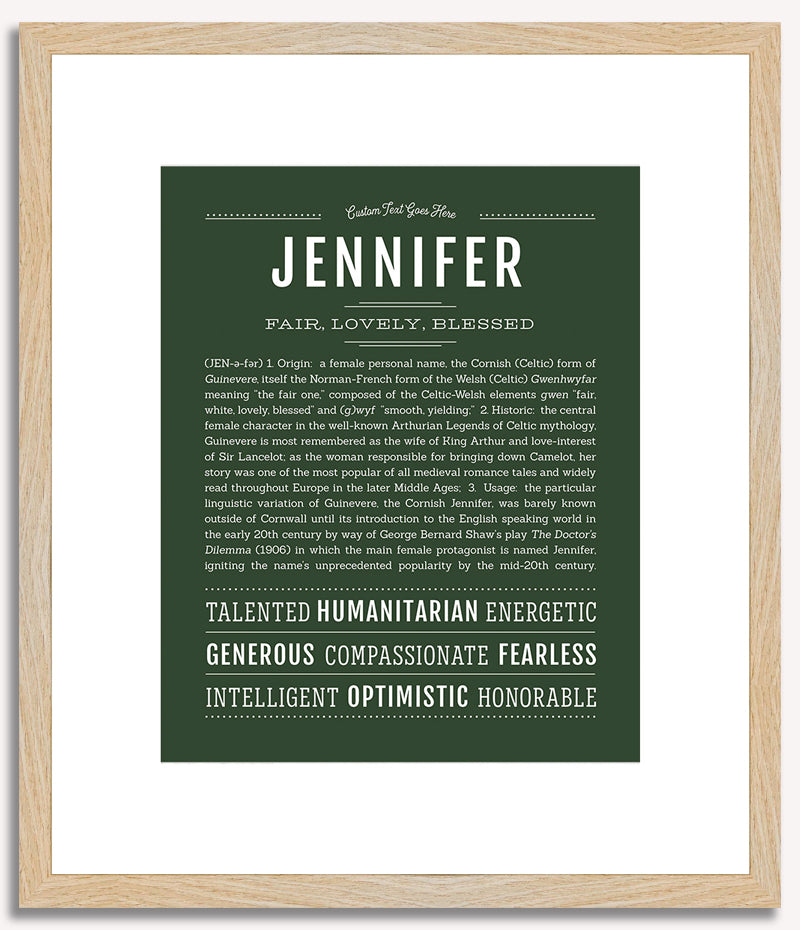 Jennifer | Name Art Print