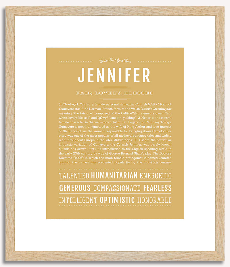 Jennifer | Name Art Print