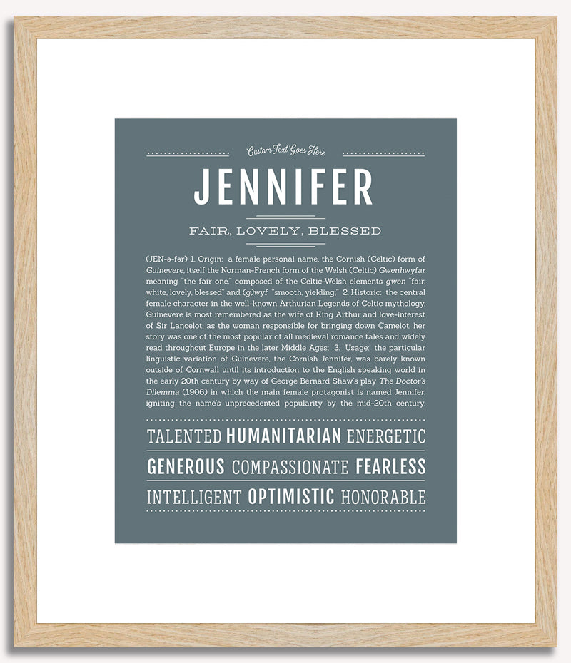 Jennifer | Name Art Print