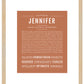 Jennifer | Name Art Print