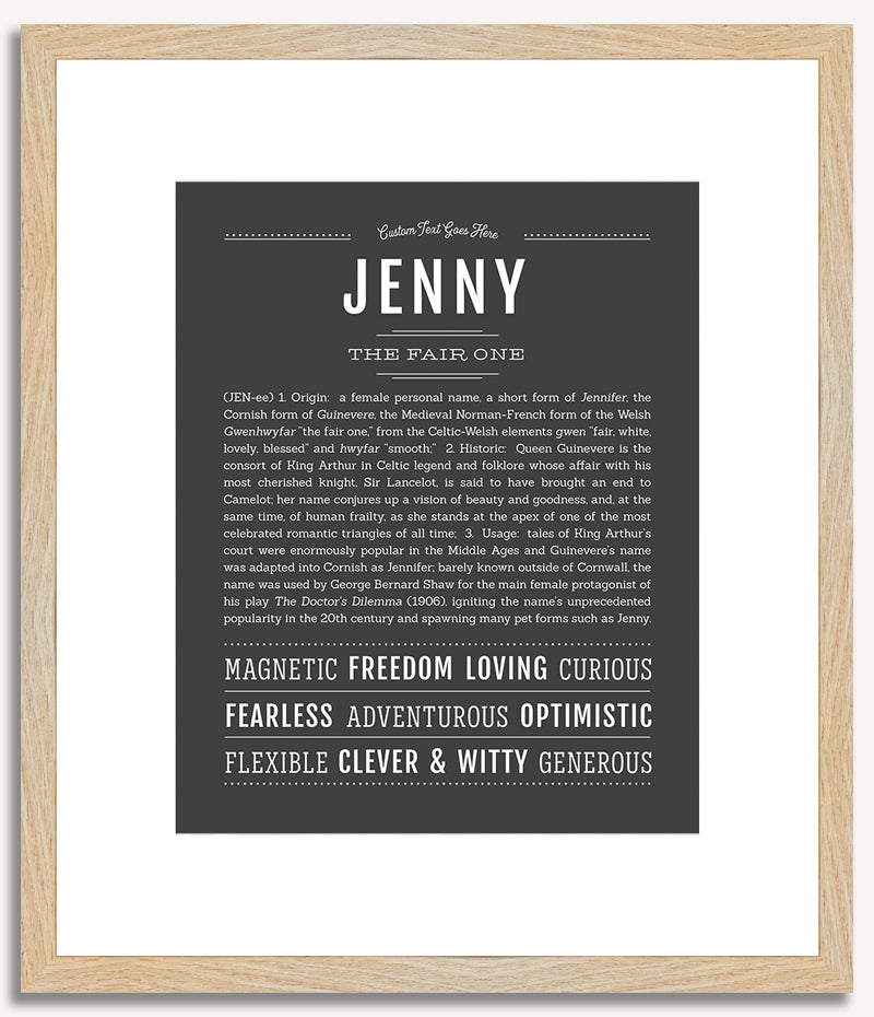 Jenny | Name Art Print