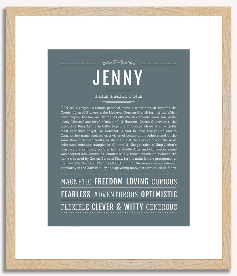 Jenny | Name Art Print