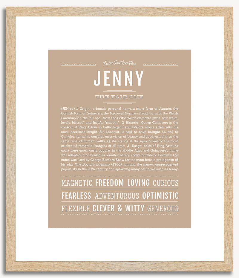 Jenny | Name Art Print