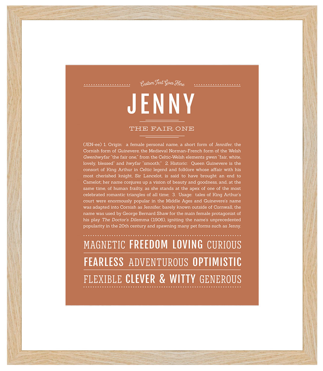 Jenny | Name Art Print