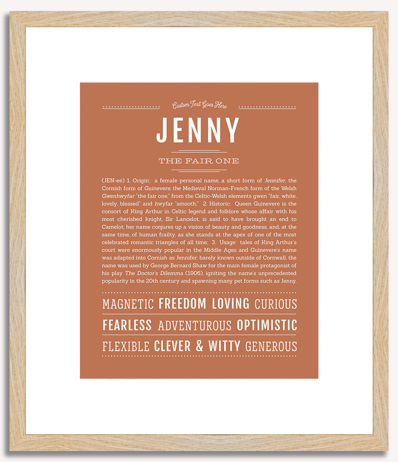 Jenny | Name Art Print