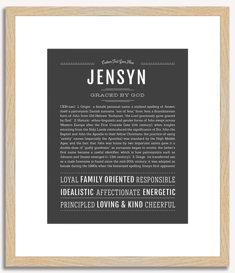 Jensyn | Name Art Print