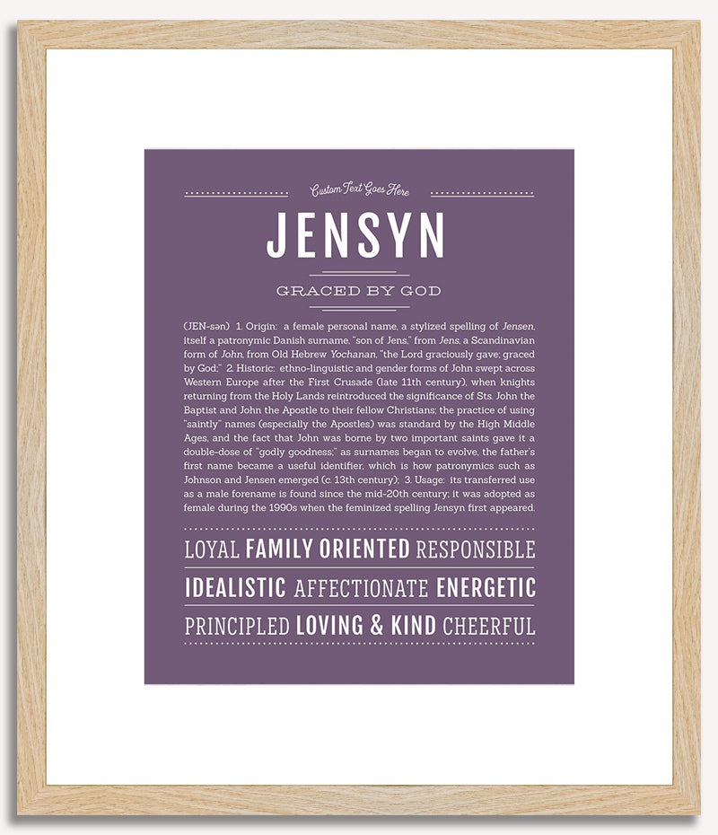 Jensyn | Name Art Print