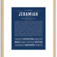 Jeramiah | Name Art Print