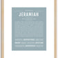 Jeramiah | Name Art Print