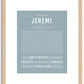 Jeremi | Name Art Print