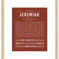 Frame Options | Bordeaux | Maple Frame, Matted