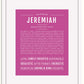 Frame Options | Dark Pink | White Frame, Matted